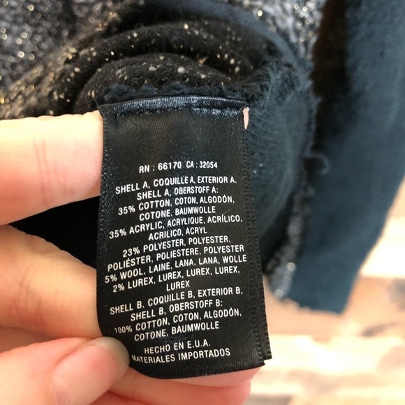 Anthropologie cartonnier‎ sparkly sweater jacket - Picture 4 of 7